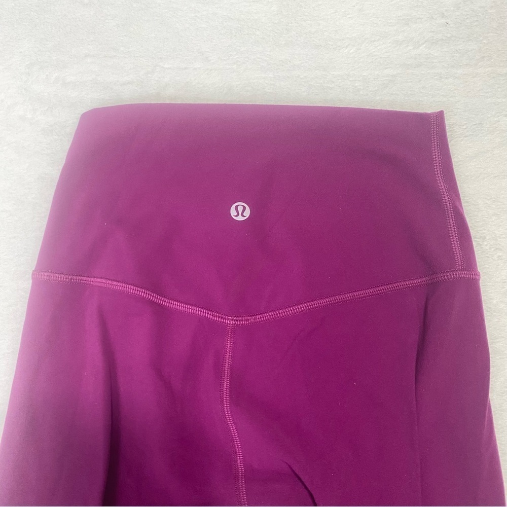 Lululemon Align Pant 28" Leggings Deep Fuschia Pink Size 2 - Picture 7 of 14